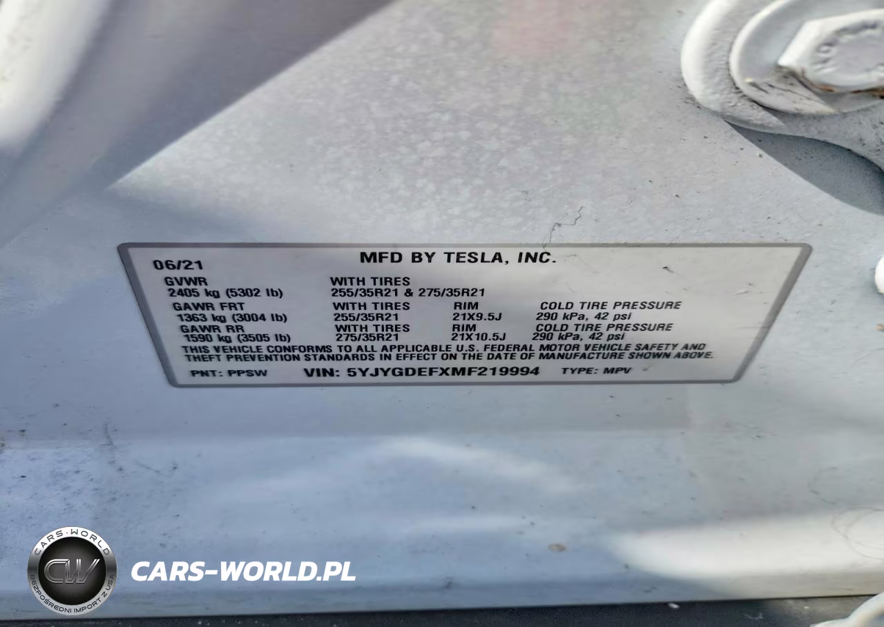 2021 Tesla Model Y VIN:5YJYGDEFXMF219994 - 13