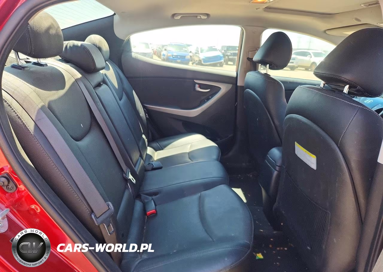 2014 Hyundai Elantra Limited VIN:5NPDH4AEXEH533950 - 10