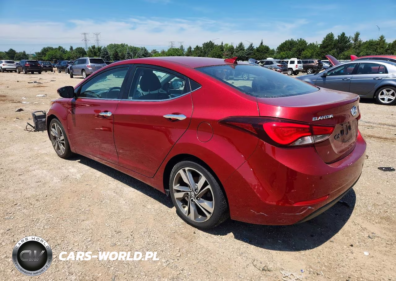 2014 Hyundai Elantra Limited VIN:5NPDH4AEXEH533950 - 2