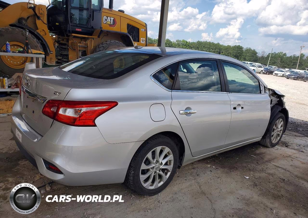 2018 Nissan Sentra Sv VIN:3N1AB7AP2JY247257 - 3