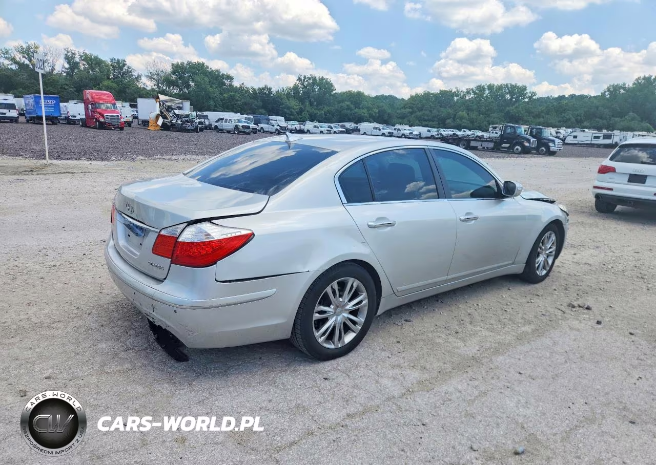 2011 Hyundai Genesis 3.8L VIN:KMHGC4DE8BU138704 - 3