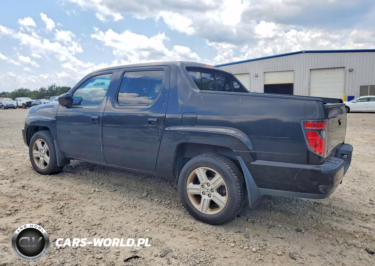 2012 Honda Ridgeline Rtl VIN:5FPYK1F52CB002903 - 2