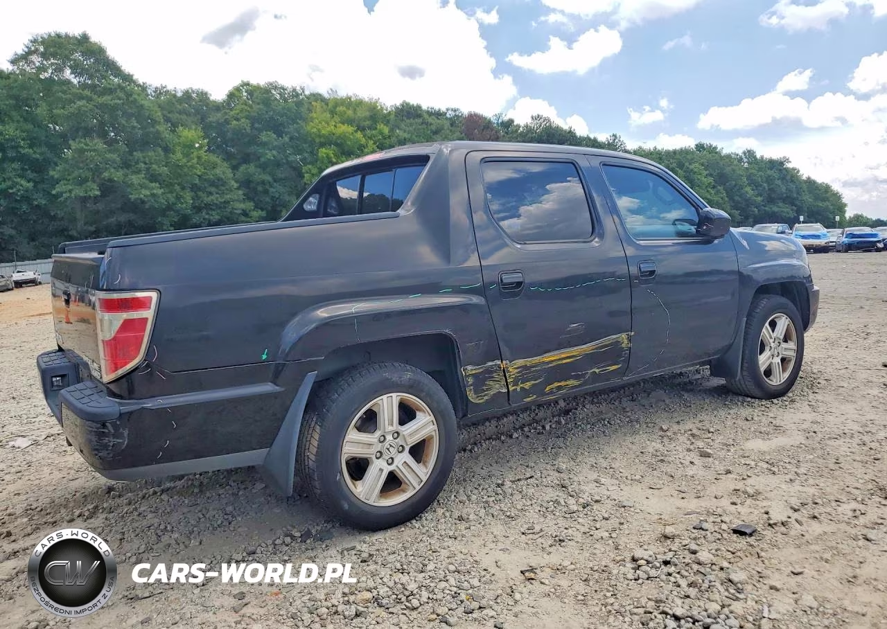2012 Honda Ridgeline Rtl VIN:5FPYK1F52CB002903 - 3