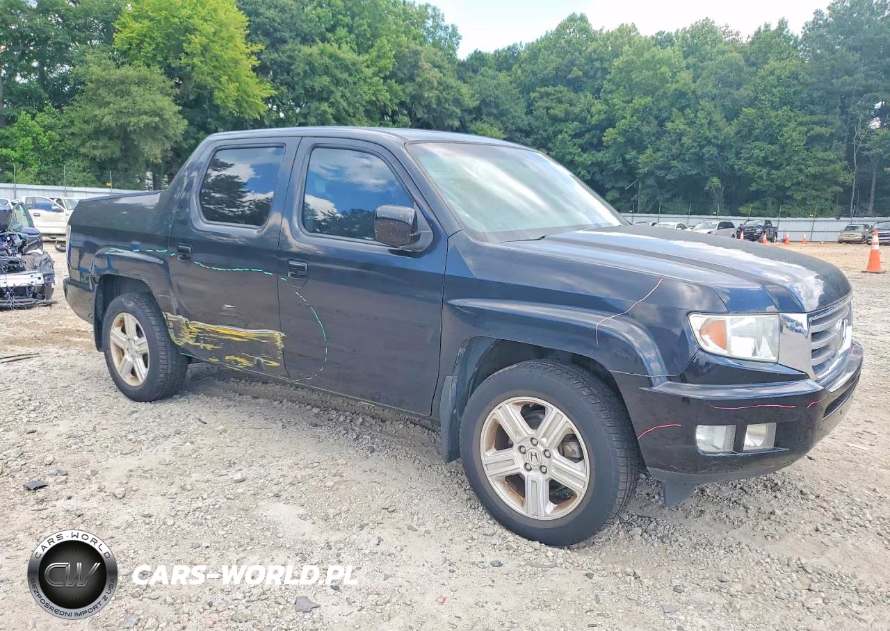 2012 Honda Ridgeline Rtl VIN:5FPYK1F52CB002903 - 4
