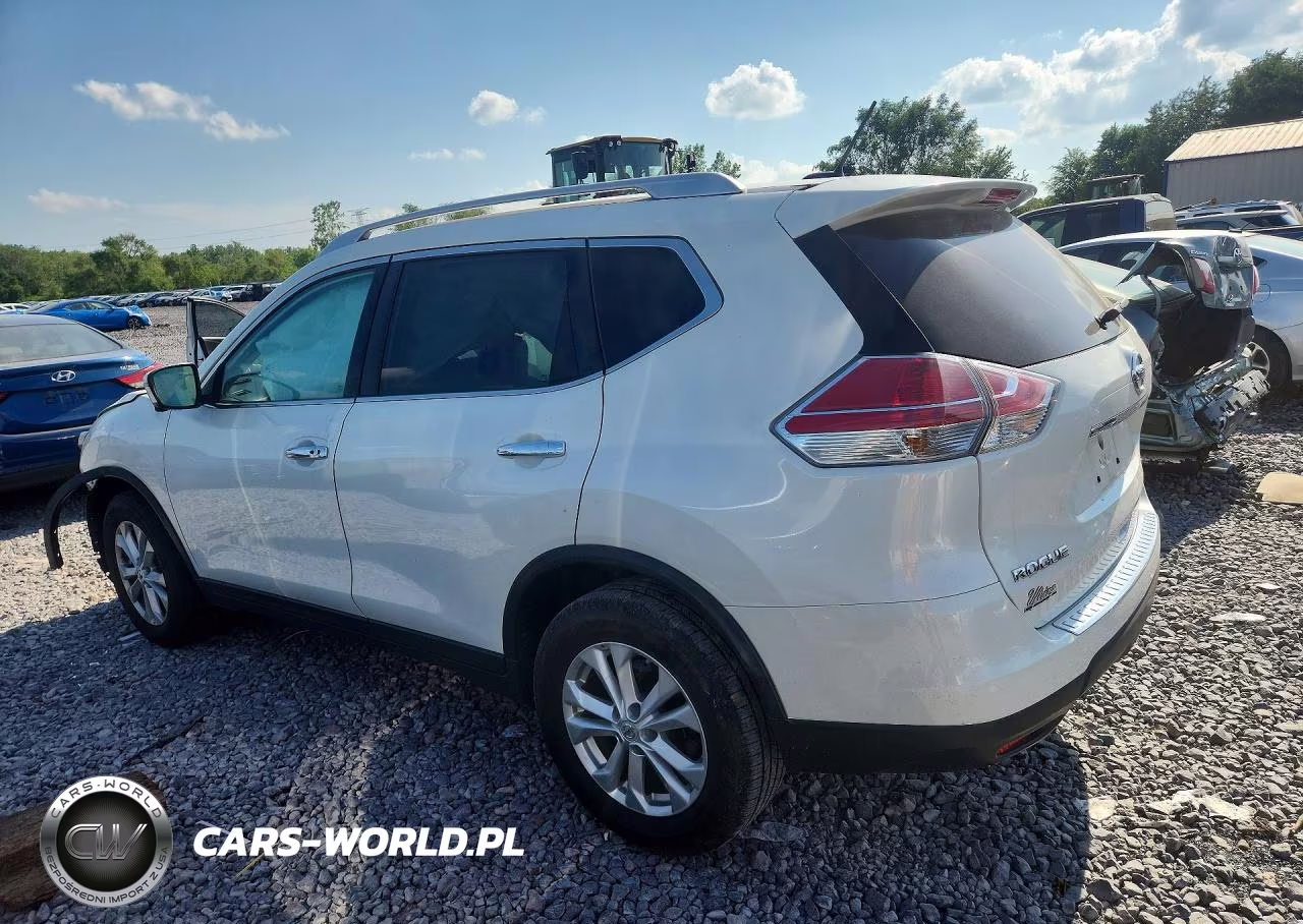 2016 Nissan Rogue Sv VIN:KNMAT2MT4GP656764 - 2