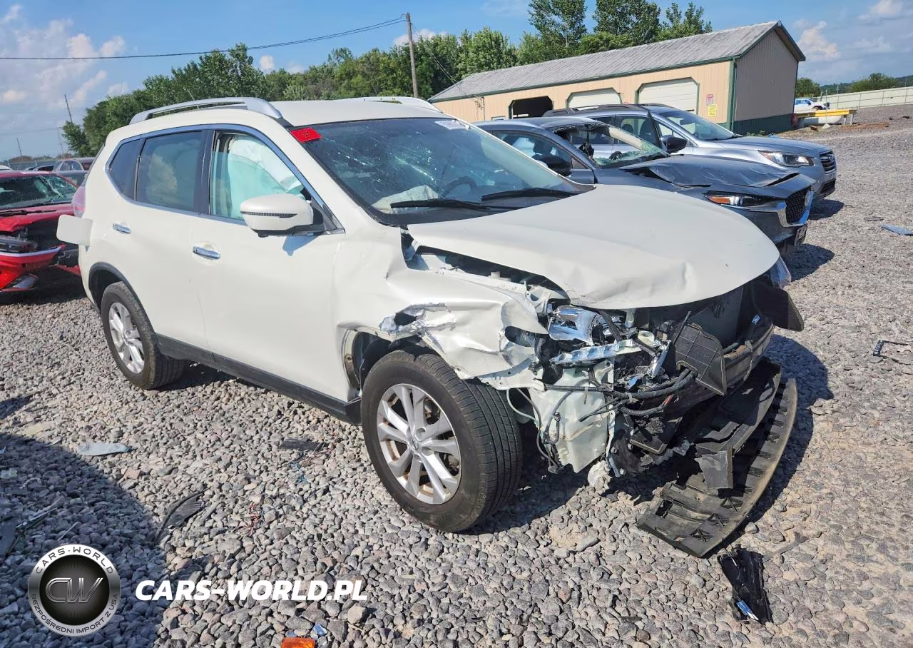 2016 Nissan Rogue Sv VIN:KNMAT2MT4GP656764 - 4