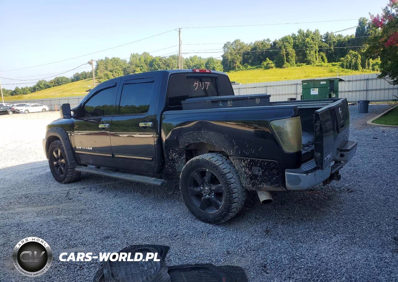 2010 Nissan Titan Se VIN:1N6BA0EC2AN316770 - 2