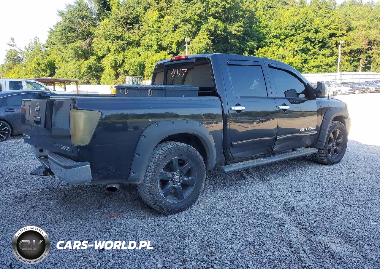 2010 Nissan Titan Se VIN:1N6BA0EC2AN316770 - 3