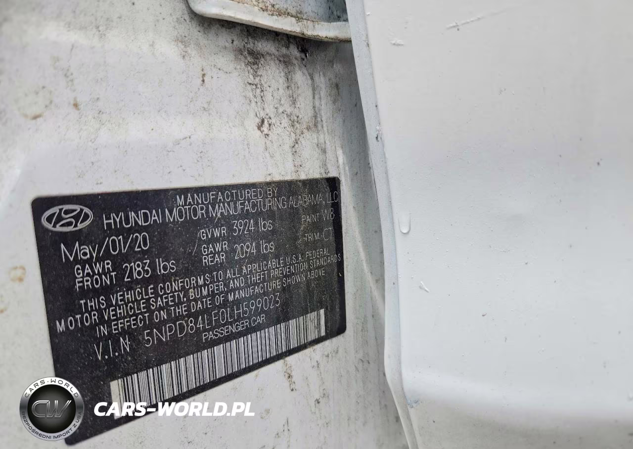 2020 Hyundai Elantra Sel VIN:5NPD84LF0LH599023 - 13