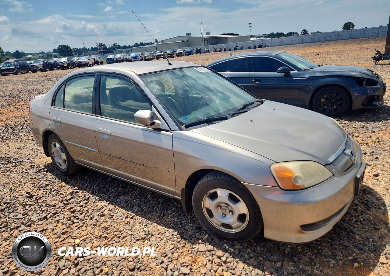 2003 Honda Civic Hybrid VIN:JHMES96603S019381 - 4
