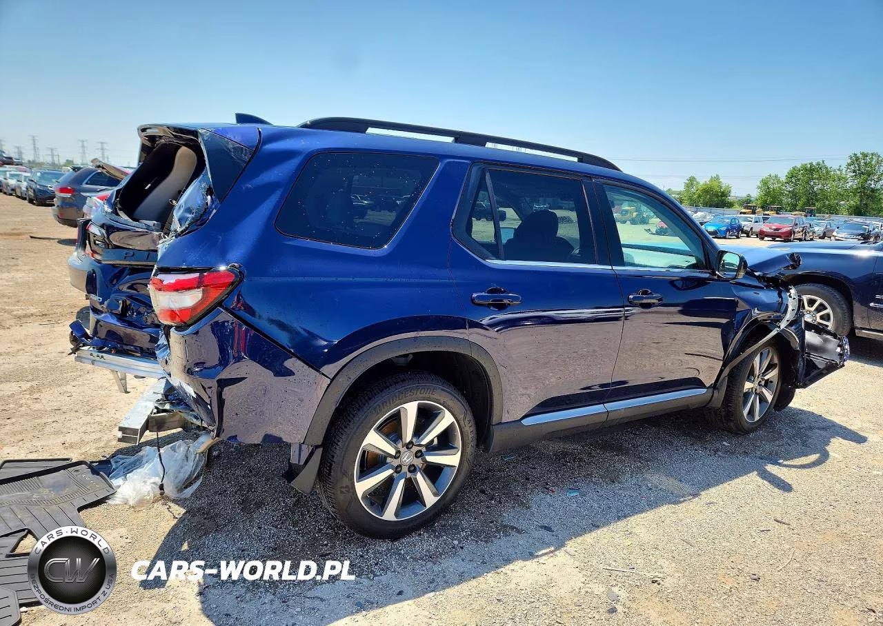 2025 Honda Pilot Elite VIN:5FNYG1H81SB157927 - 3