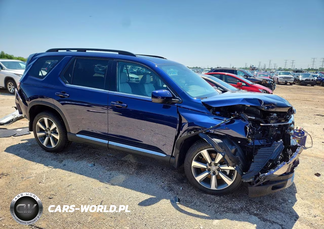 2025 Honda Pilot Elite VIN:5FNYG1H81SB157927 - 4