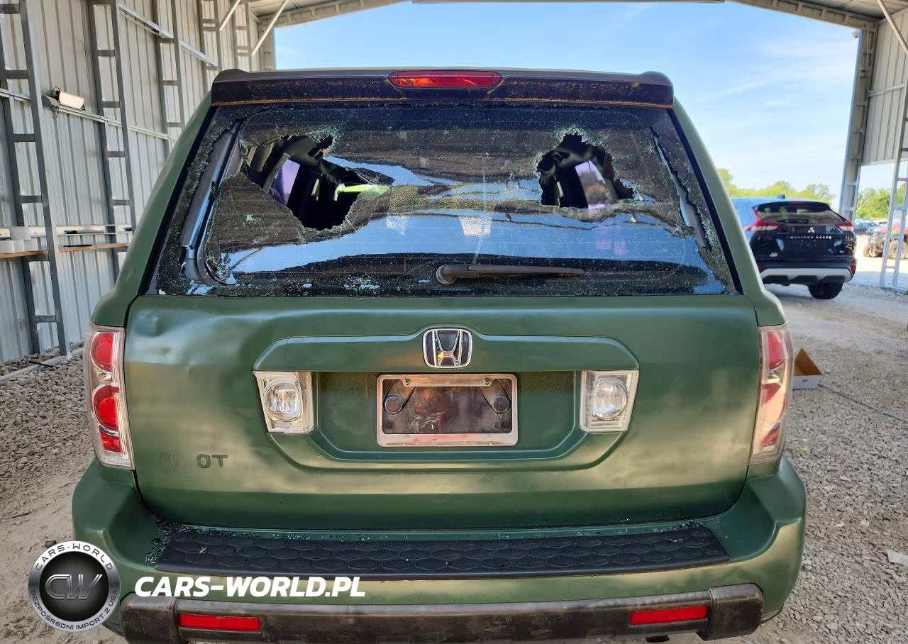 2006 Honda Pilot Lx VIN:5FNYF281X6B023838 - 6