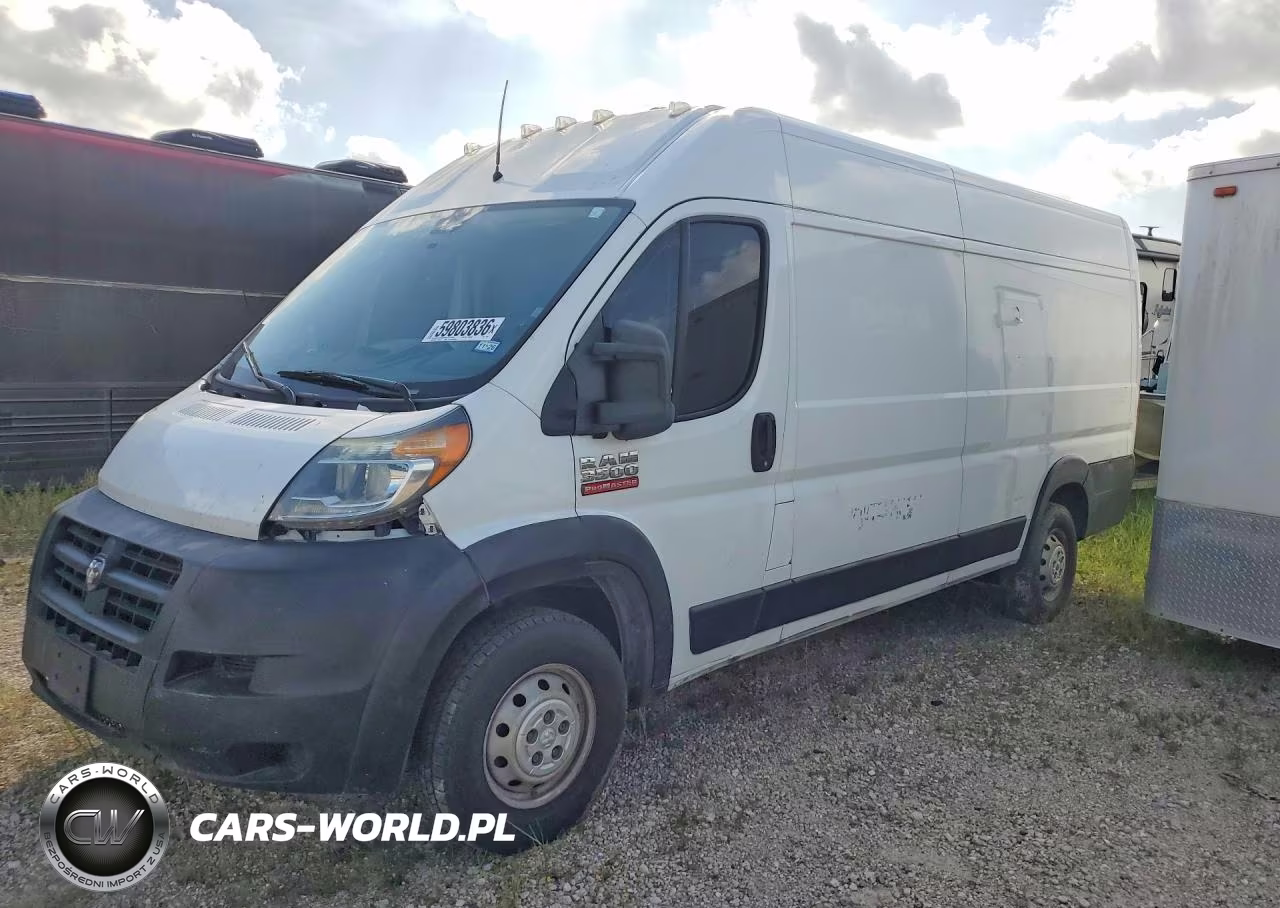 2016 Ram Promaster 3500 Delivery Van VIN:3C6URVJG8GE106026 - 1
