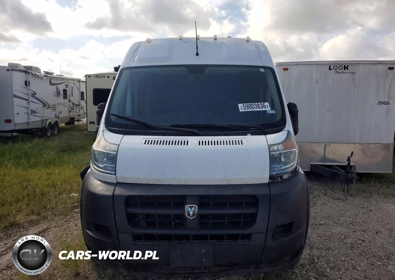 2016 Ram Promaster 3500 Delivery Van VIN:3C6URVJG8GE106026 - 5