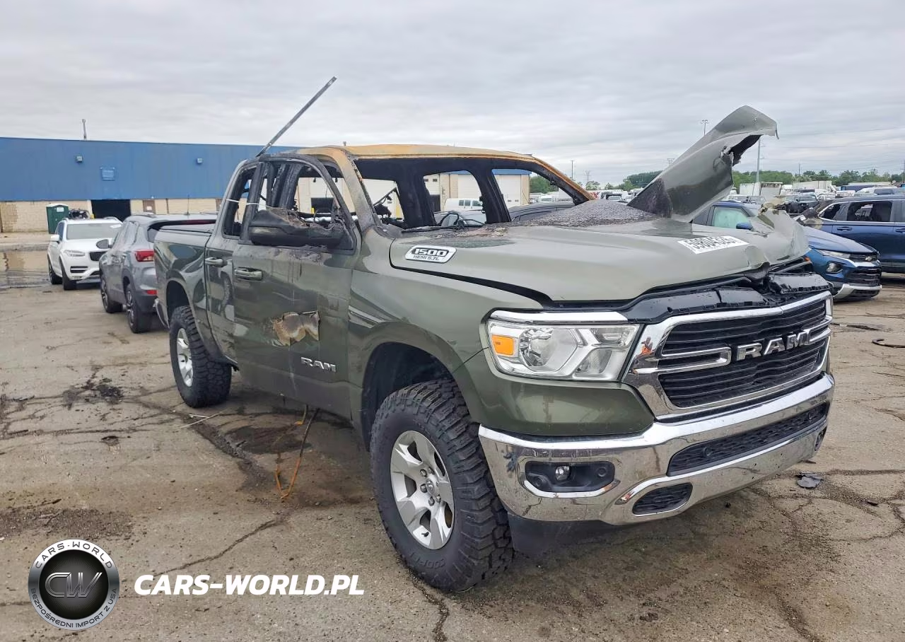 2021 Ram 1500 Big Horn-Lone Star VIN:1C6SRFFT6MN786387 - 4