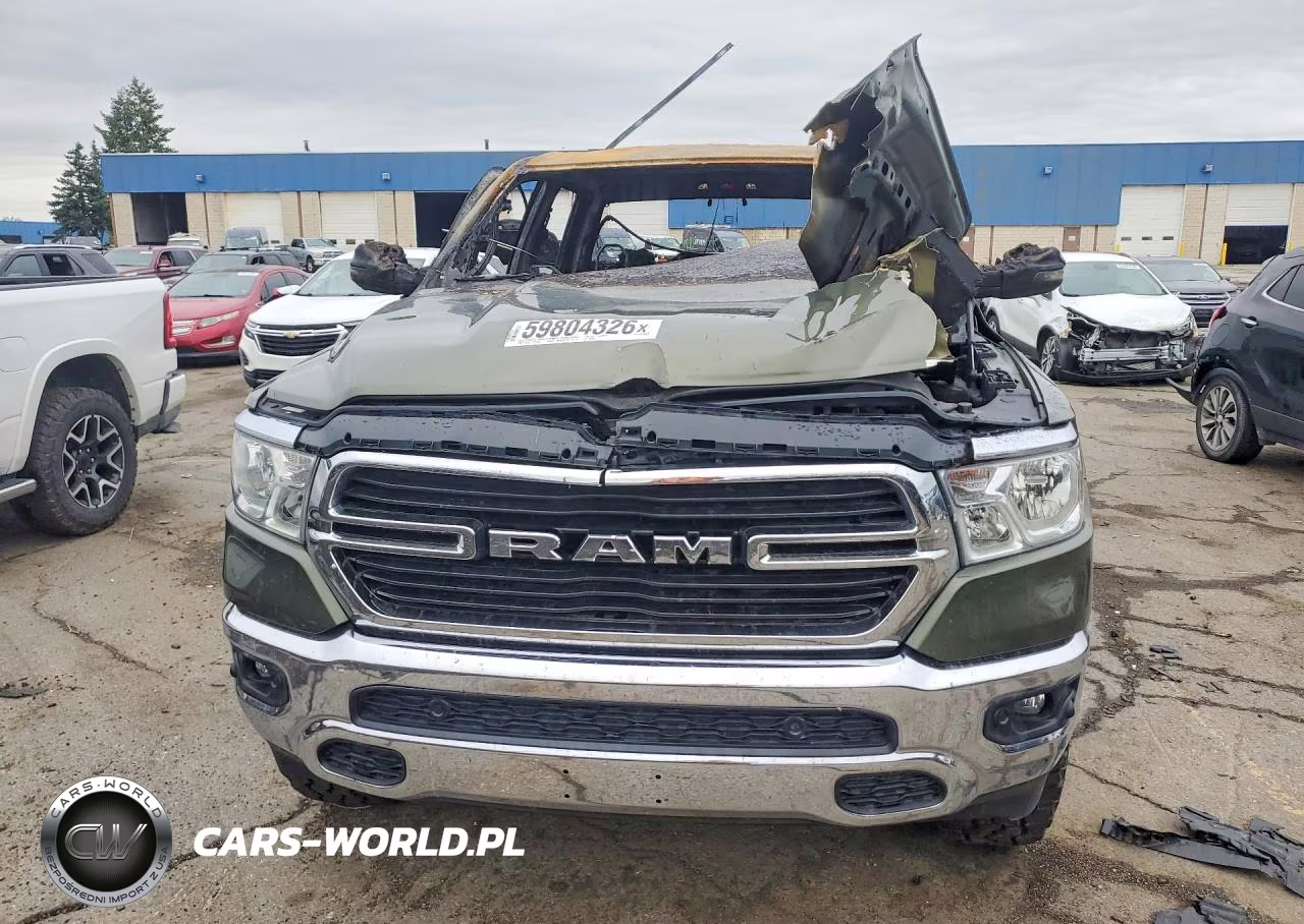 2021 Ram 1500 Big Horn-Lone Star VIN:1C6SRFFT6MN786387 - 5