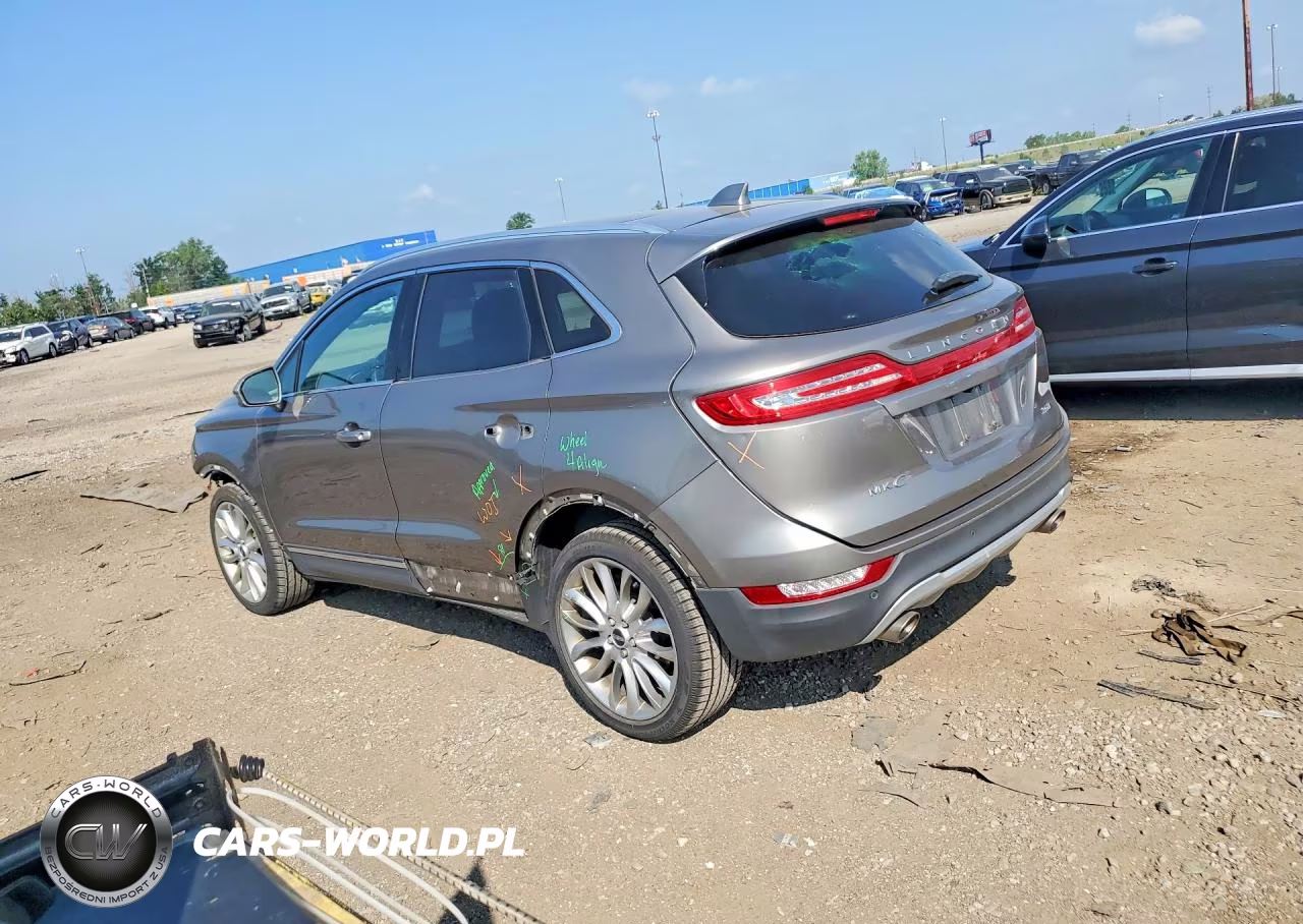 2017 Lincoln Mkc Reserve VIN:5LMCJ3C92HUL22402 - 2