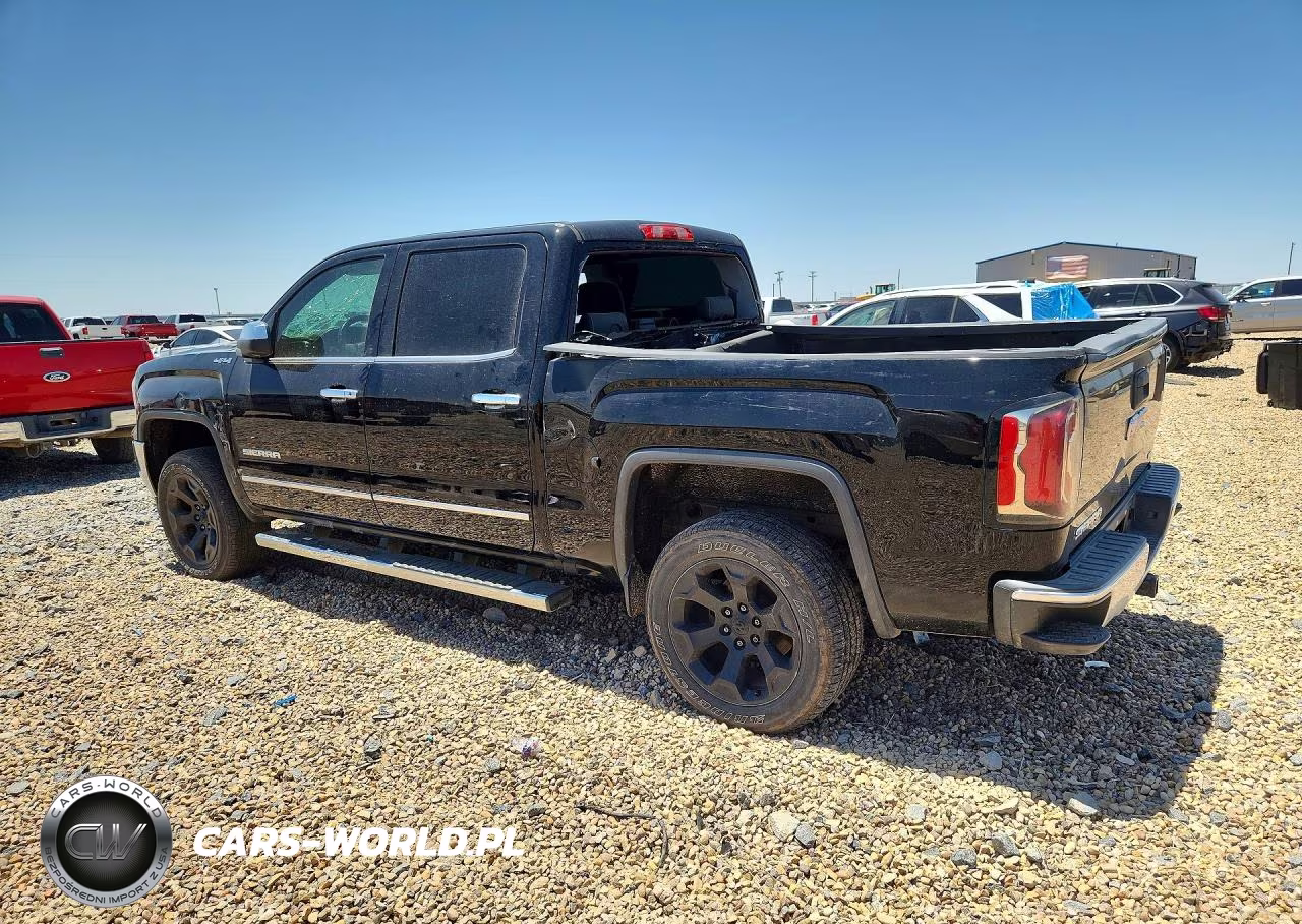 2016 GMC Sierra K1500 Slt VIN:3GTU2NEC7GG307070 - 2