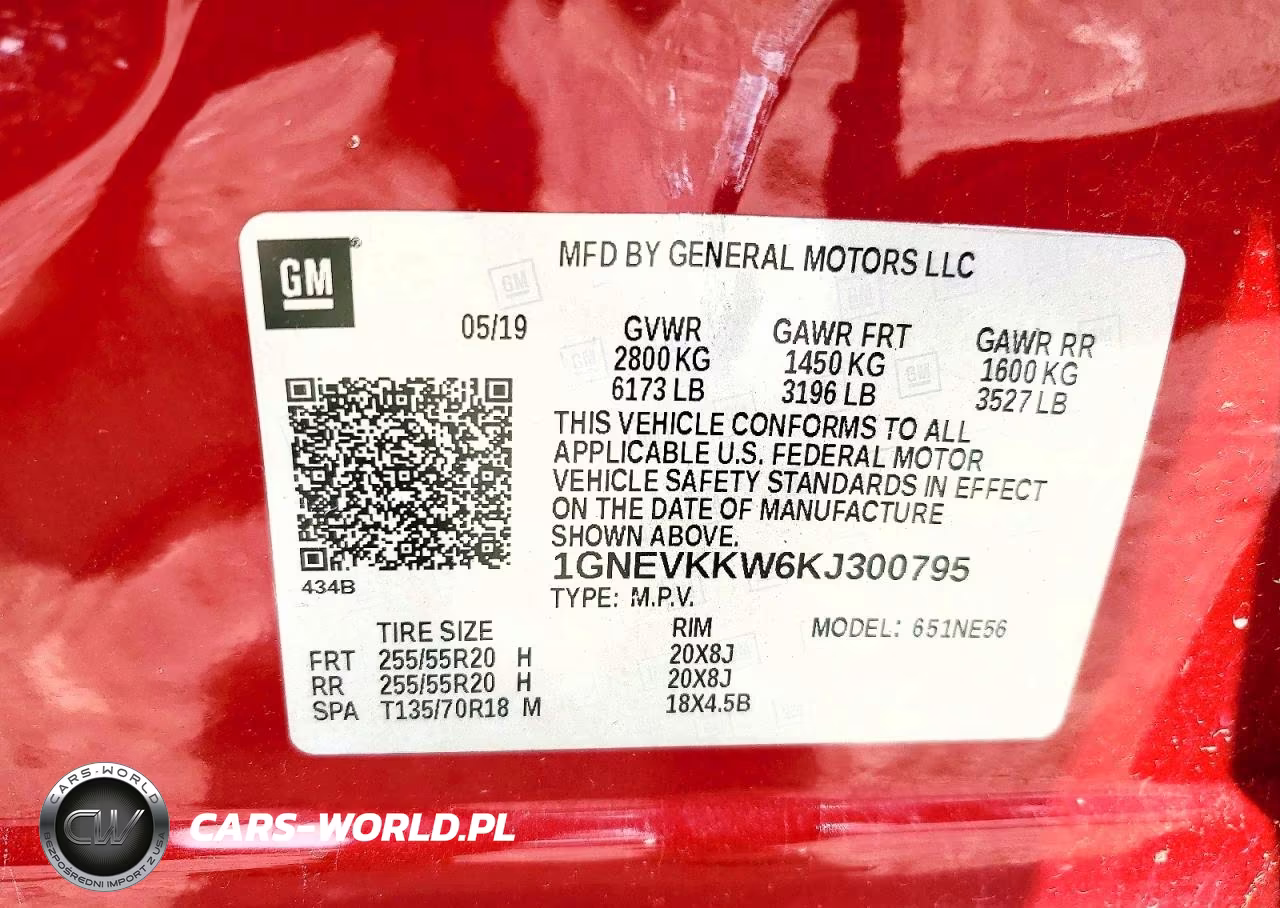 2019 Chevrolet Traverse Premier VIN:1GNEVKKW6KJ300795 - 13