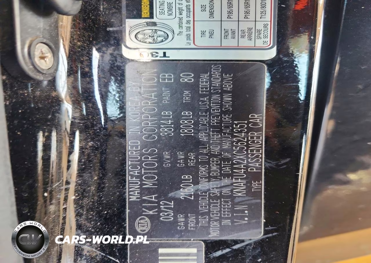 2012 Kia Forte Ex VIN:KNAFU4A2XC5624351 - 12