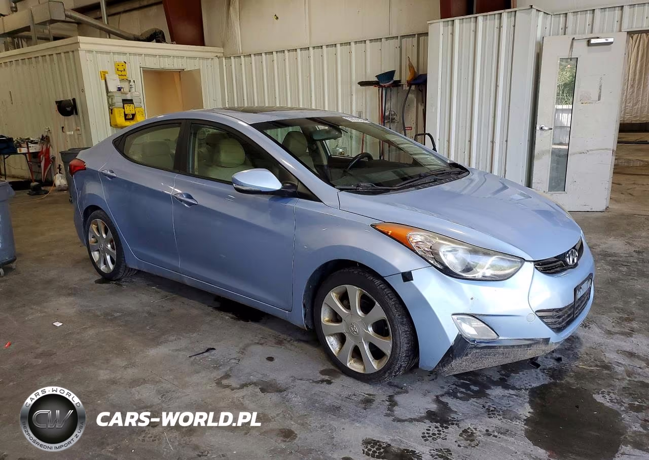 2012 Hyundai Elantra Limited VIN:KMHDH4AE8CU473360 - 4