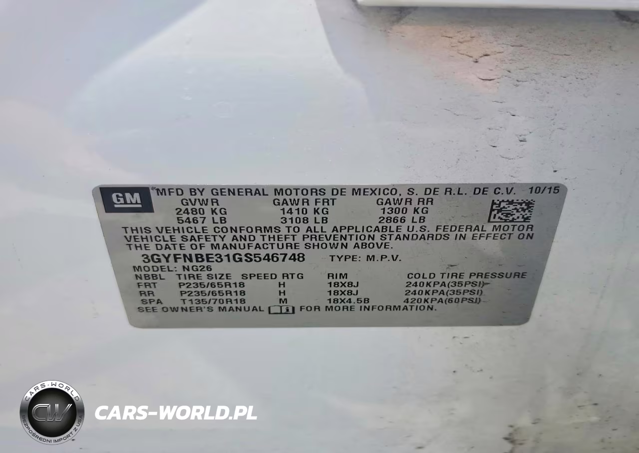 2016 Cadillac Srx Luxury Collection VIN:3GYFNBE31GS546748 - 12