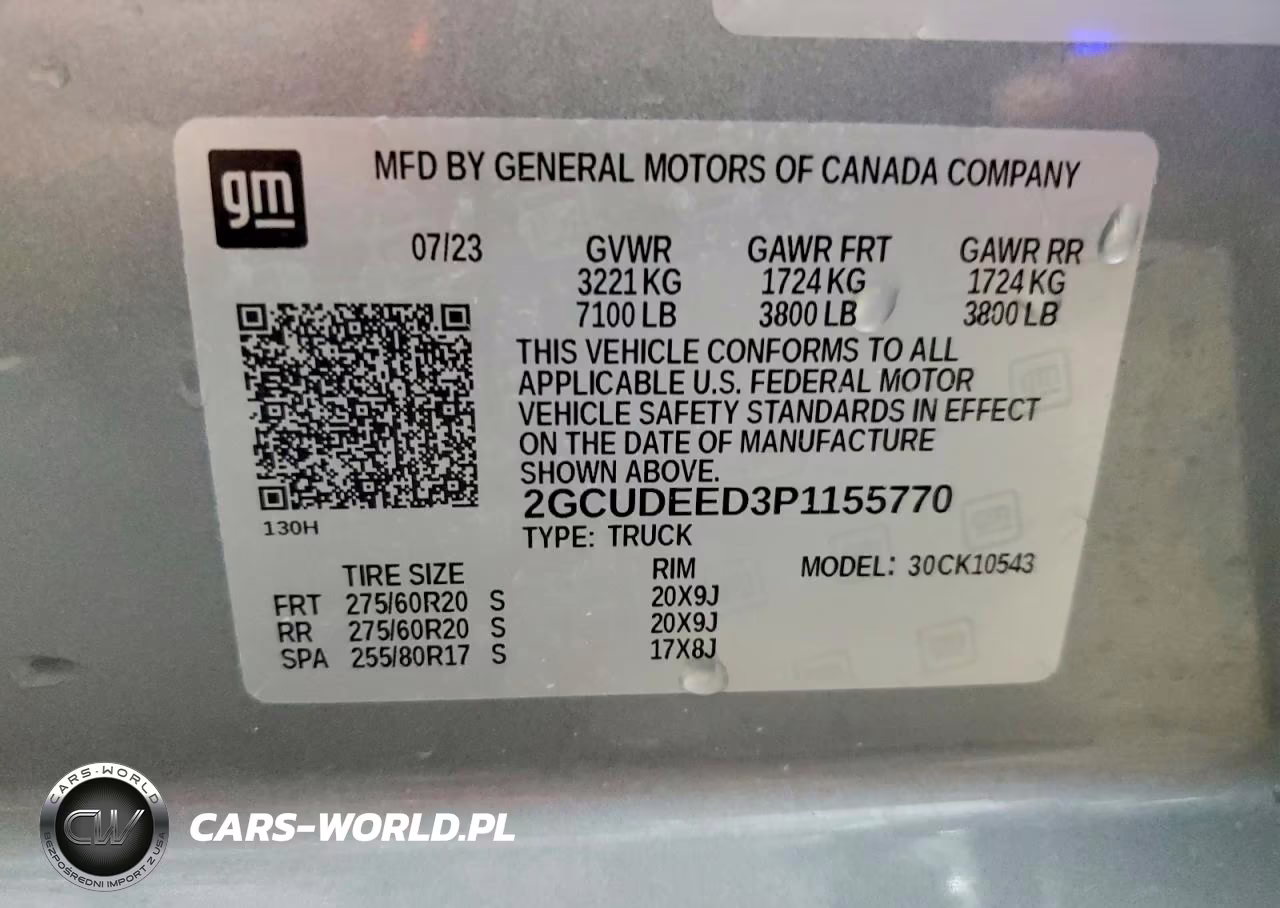 2023 Chevrolet Silverado K1500 Rst VIN:2GCUDEED3P1155770 - 12