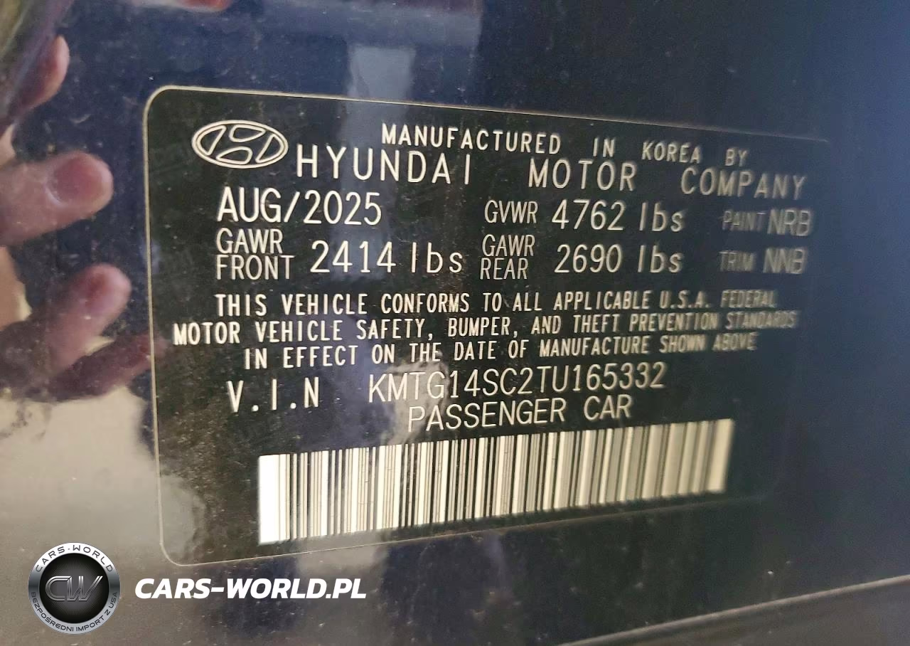 2026 Genesis G70 2.5T Standard VIN:KMTG14SC2TU165332 - 12