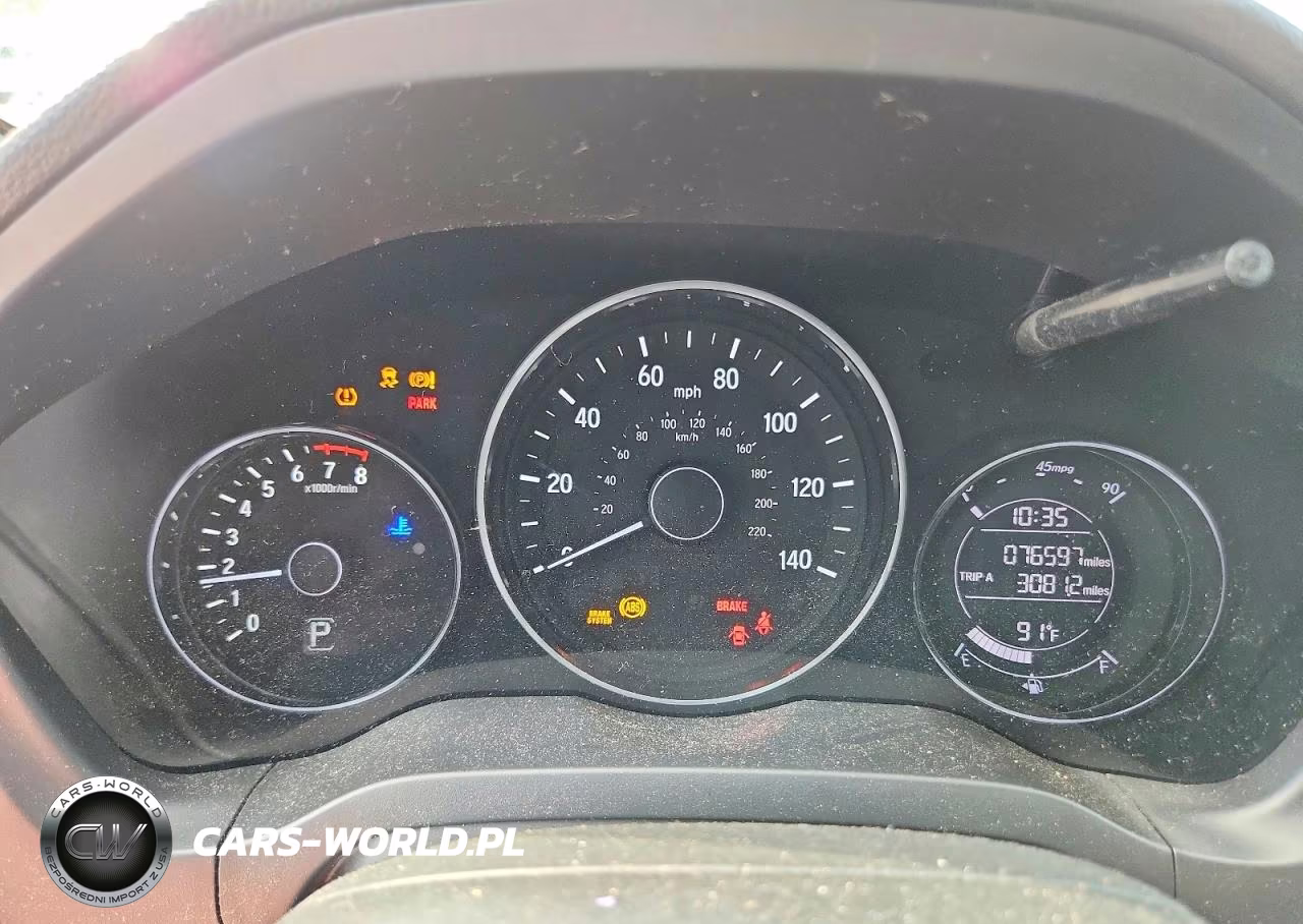 2019 Honda Hr-V Sport VIN:3CZRU6H10KG716935 - 9
