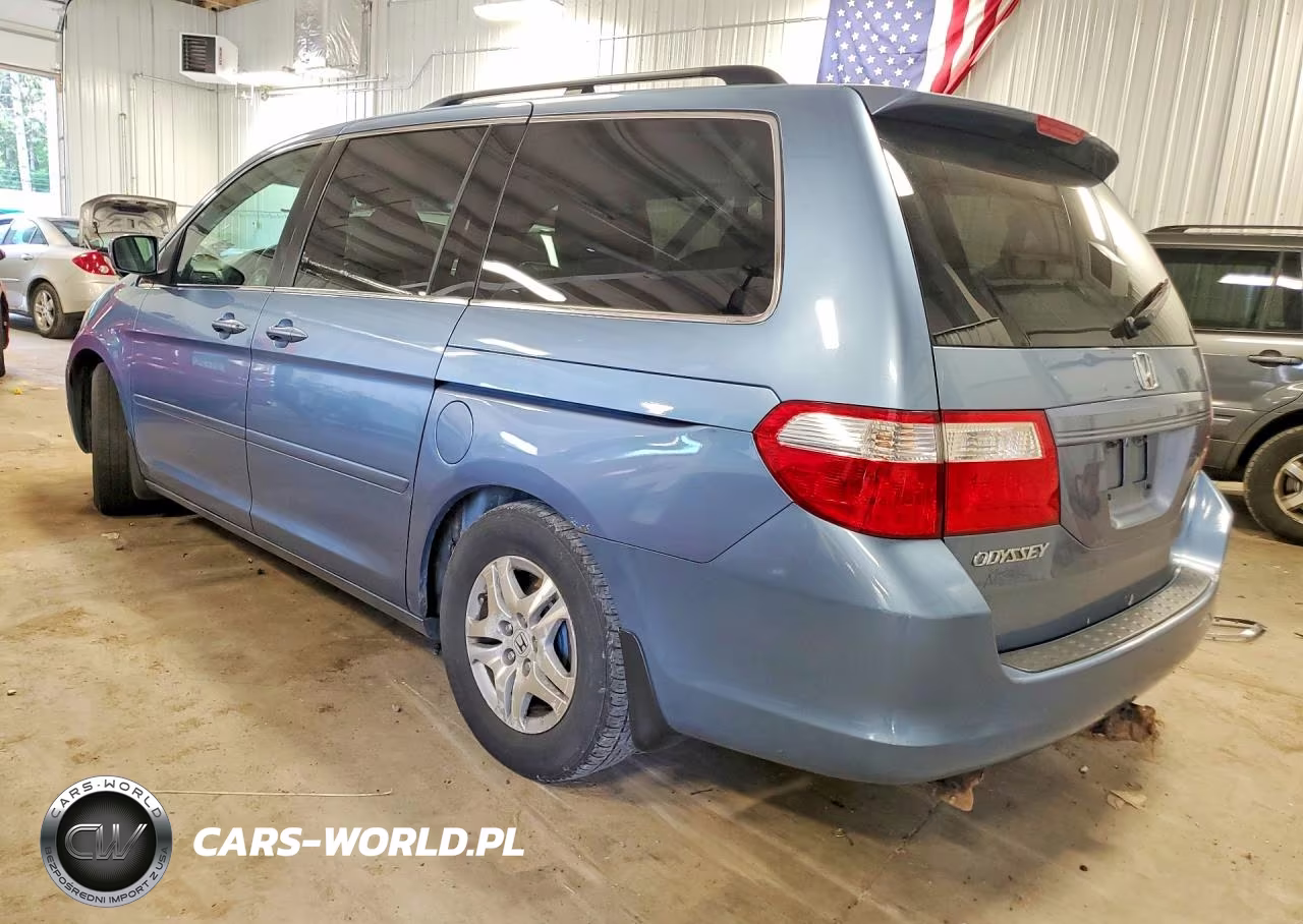 2007 Honda Odyssey Exl VIN:5FNRL38667B061499 - 2