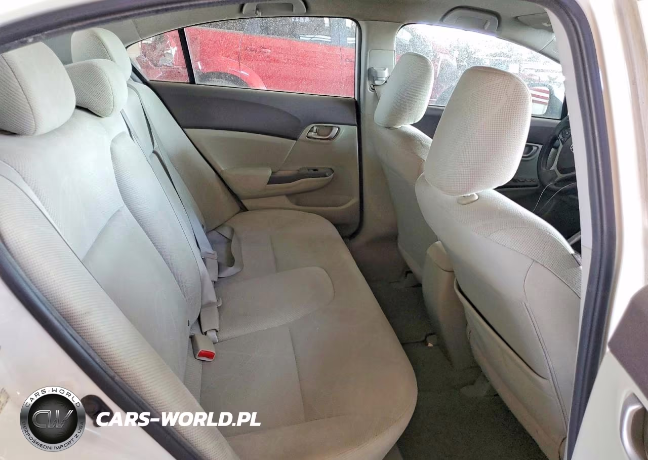 2012 Honda Civic Lx VIN:2HGFB2F54CH612366 - 10