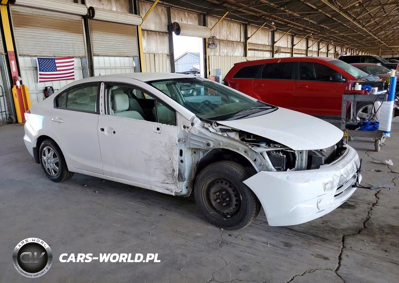 2012 Honda Civic Lx VIN:2HGFB2F54CH612366 - 4