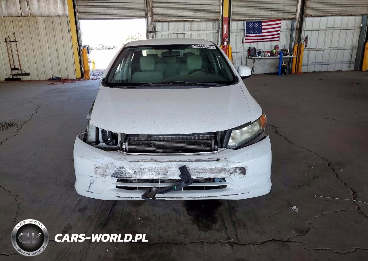 2012 Honda Civic Lx VIN:2HGFB2F54CH612366 - 5