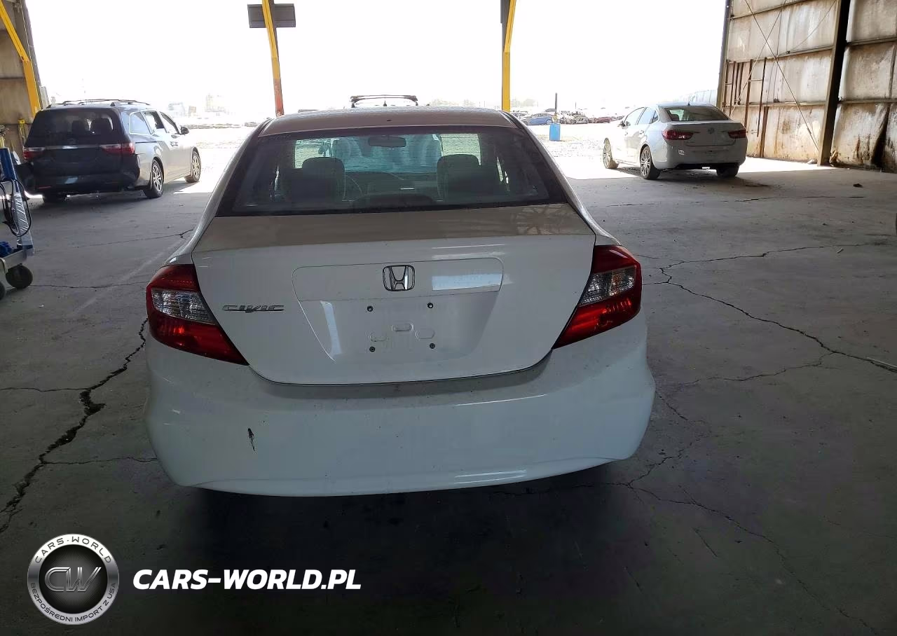2012 Honda Civic Lx VIN:2HGFB2F54CH612366 - 6