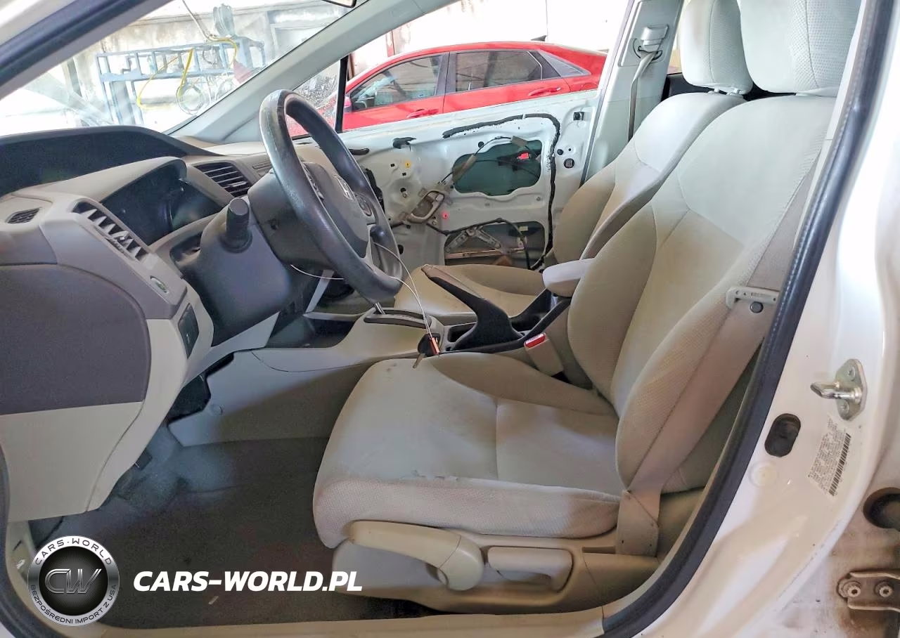 2012 Honda Civic Lx VIN:2HGFB2F54CH612366 - 7