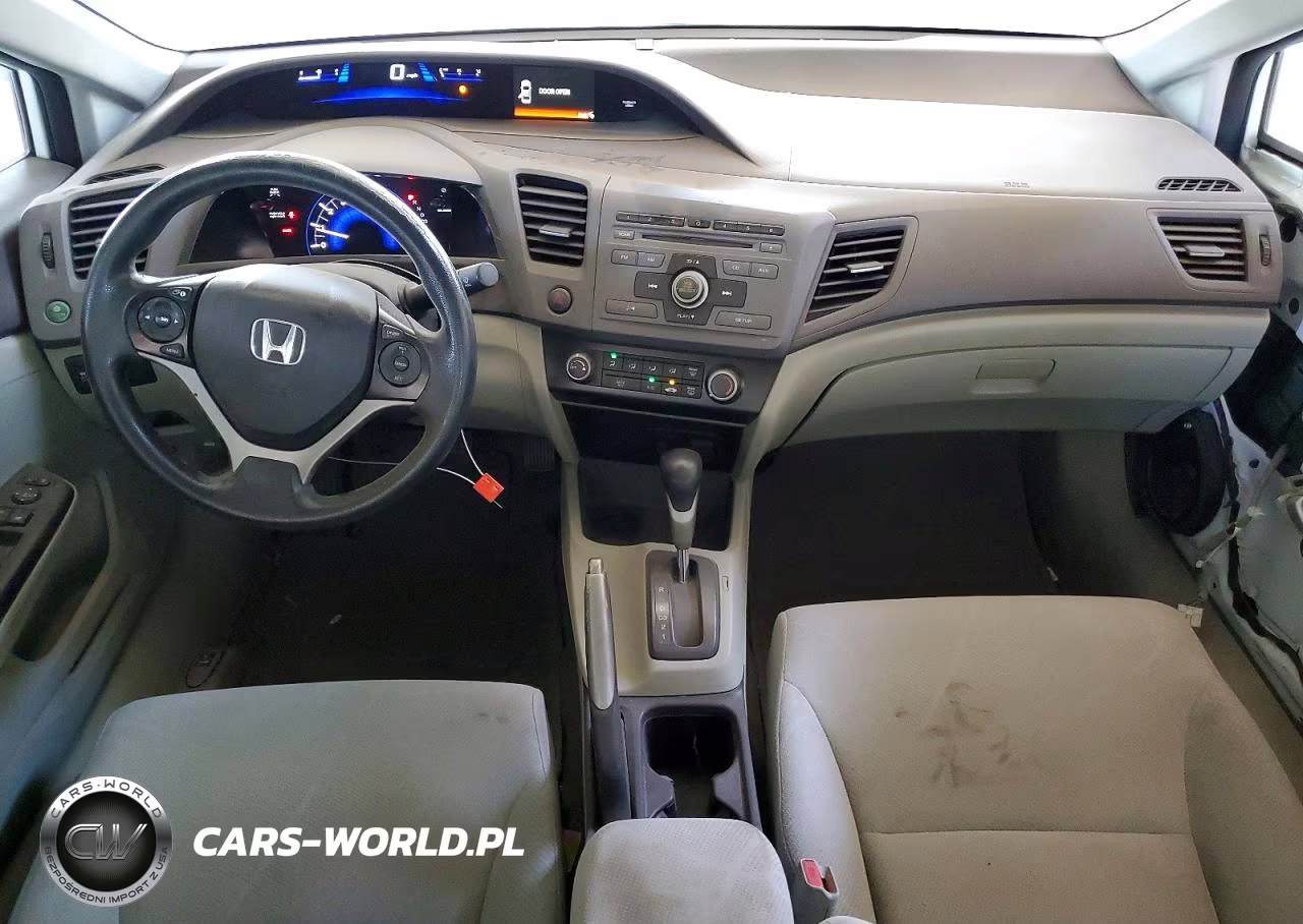 2012 Honda Civic Lx VIN:2HGFB2F54CH612366 - 8