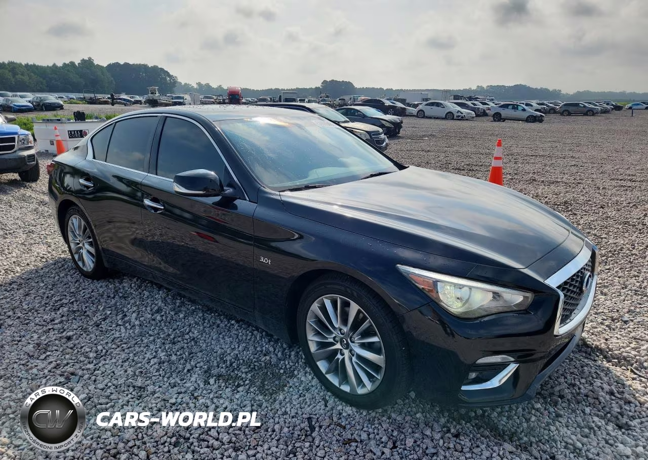 2019 Infiniti Q50 3.0T Luxe VIN:JN1EV7AR5KM554484 - 4