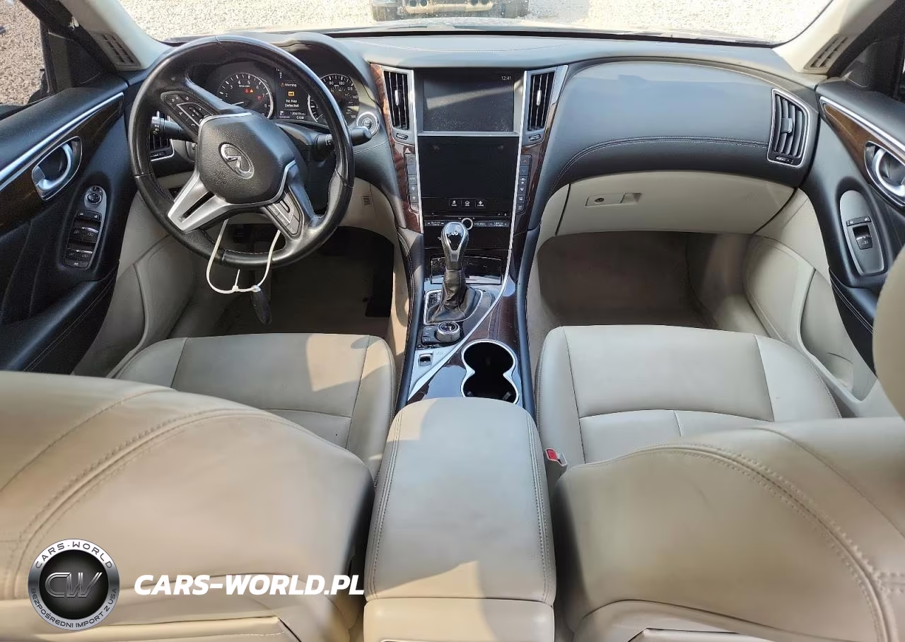 2019 Infiniti Q50 3.0T Luxe VIN:JN1EV7AR5KM554484 - 8