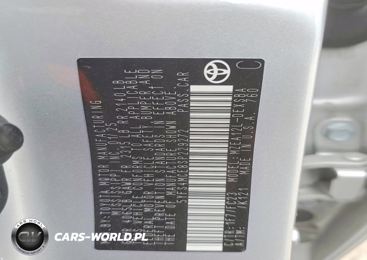 2025 Toyota Corolla Se VIN:5YFS4MCE8SP229272 - 12