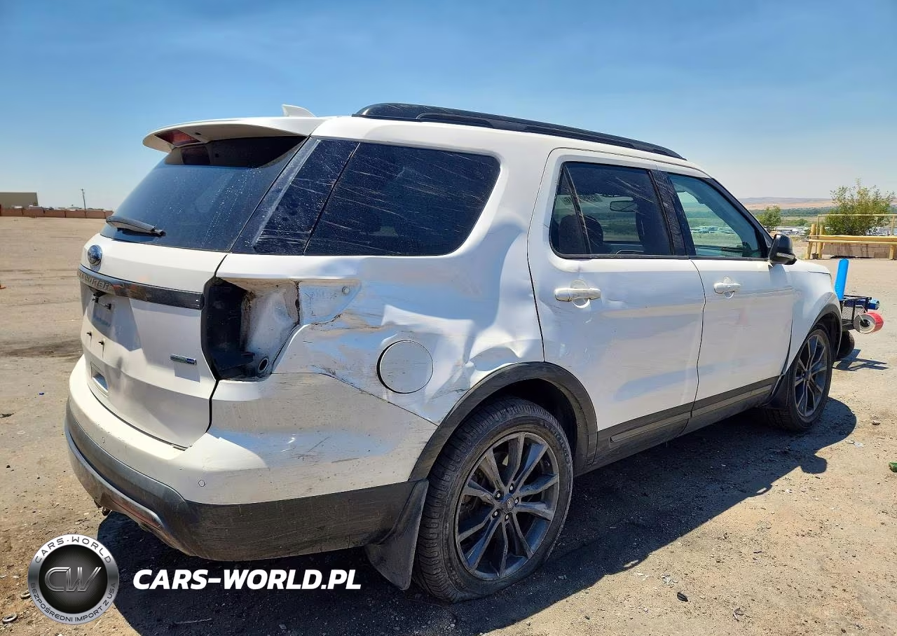 2017 Ford Explorer Xlt VIN:1FM5K8DH6HGE37126 - 3