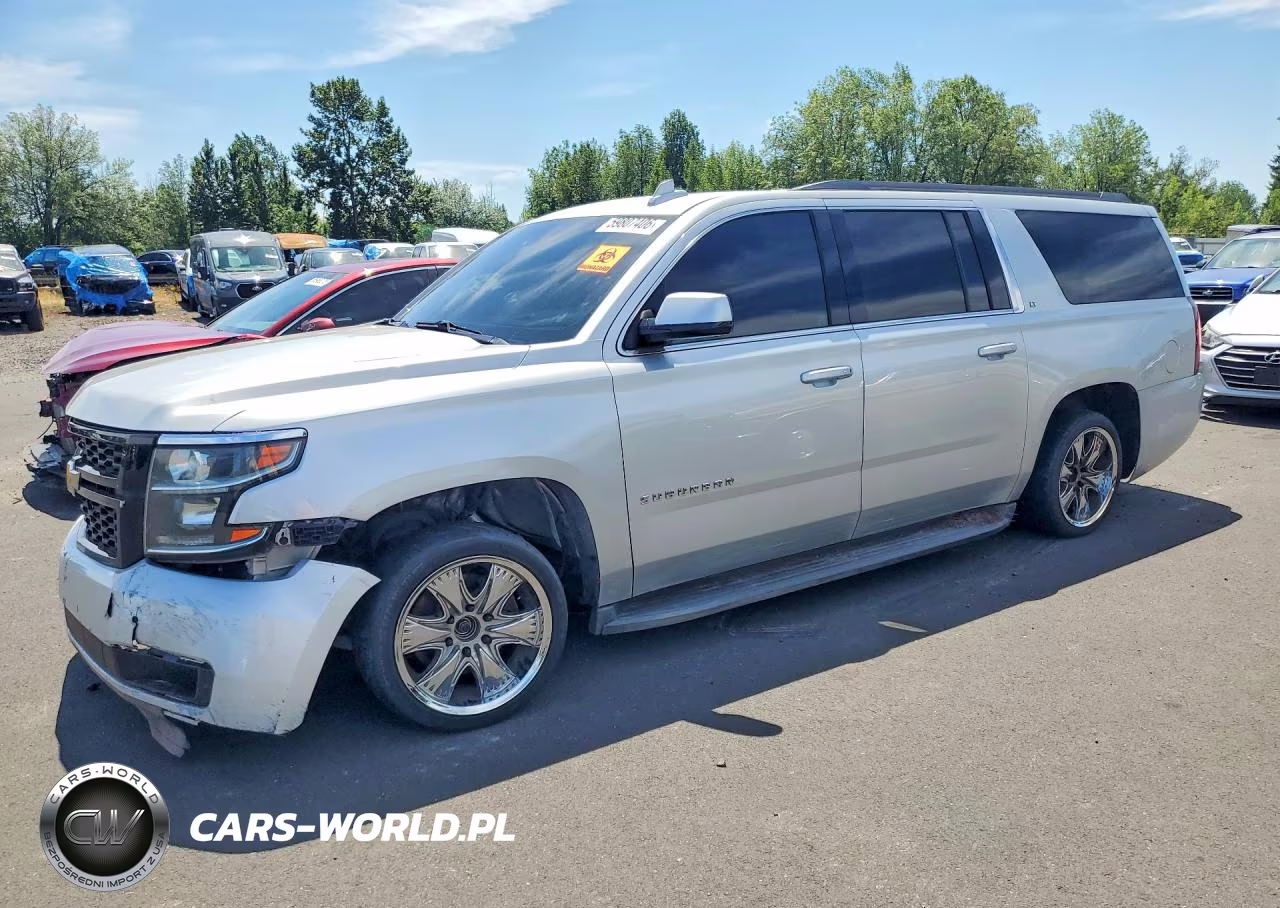 2015 Chevrolet Suburban K1500 Lt VIN:1GNSKJKC5FR692980 - 1