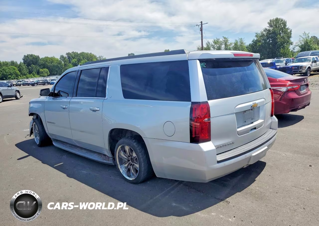 2015 Chevrolet Suburban K1500 Lt VIN:1GNSKJKC5FR692980 - 2