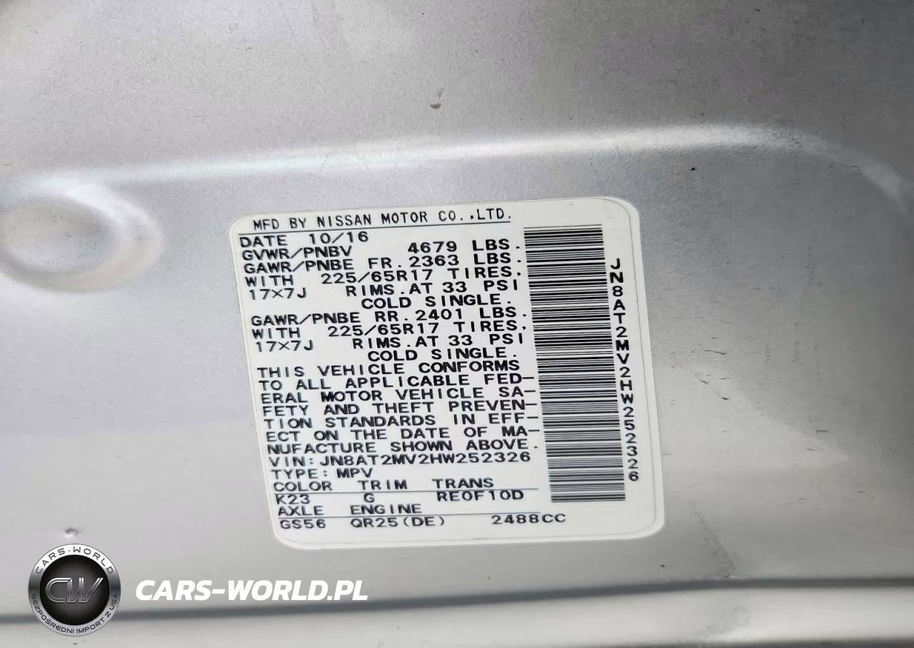 2017 Nissan Rogue S VIN:JN8AT2MV2HW252326 - 12