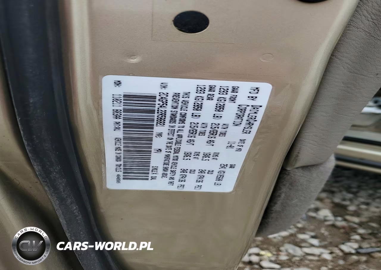 2002 Chrysler Town & Country Lxi VIN:2C4GP54L22R586821 - 13