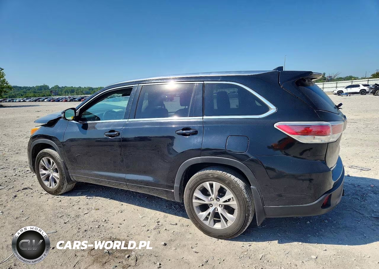 2015 Toyota Highlander Xle VIN:5TDJKRFH1FS147224 - 2