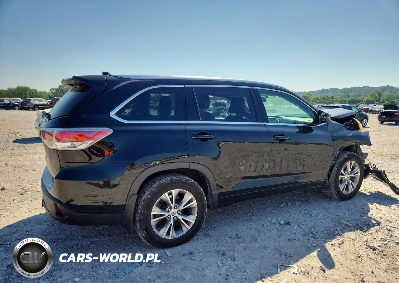 2015 Toyota Highlander Xle VIN:5TDJKRFH1FS147224 - 3