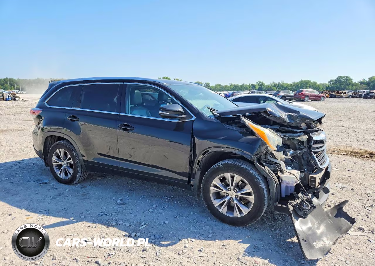 2015 Toyota Highlander Xle VIN:5TDJKRFH1FS147224 - 4