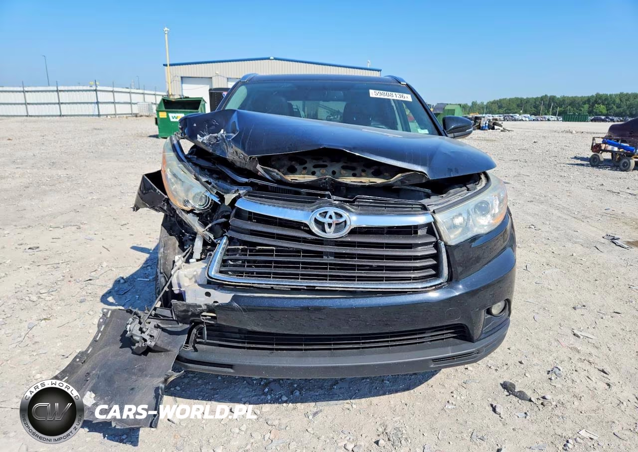 2015 Toyota Highlander Xle VIN:5TDJKRFH1FS147224 - 5