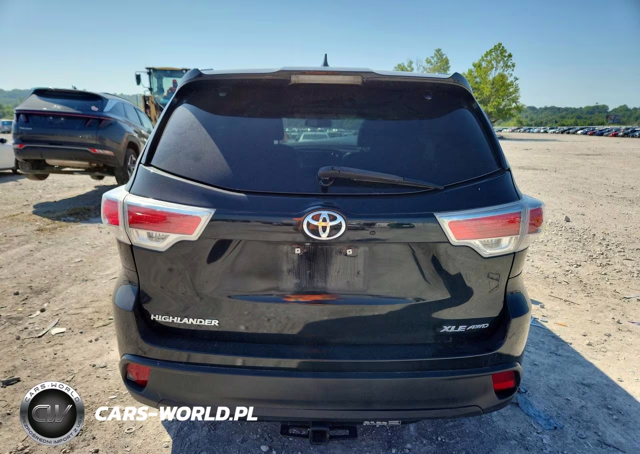2015 Toyota Highlander Xle VIN:5TDJKRFH1FS147224 - 6
